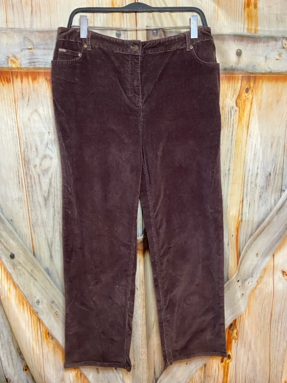 Charter Club Dark Brown Corduroy Pants